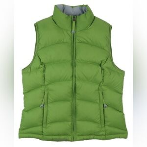 L.L. Bean Light Green Puffer Vest, EUC, M